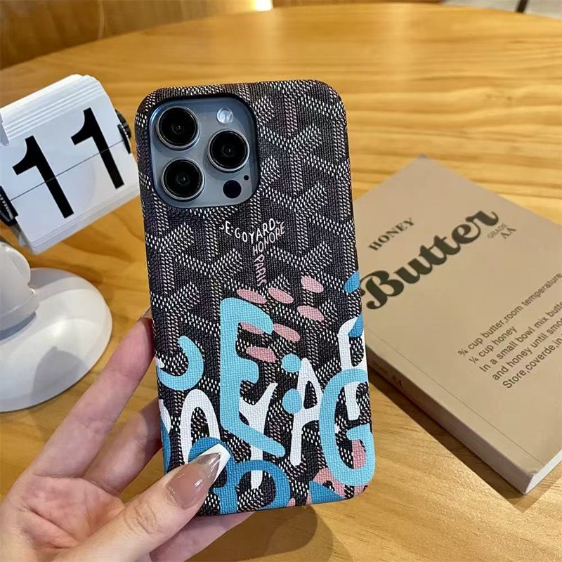 Goyard samsung s25 ultra s26 iPhone16 17 15 Case Back Cover