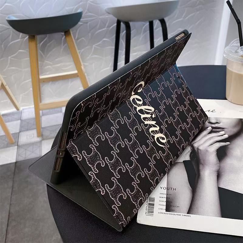 luxury fake celine ipad Case coque for iPad 11/10/9/8/7  Designer celine ipad mini 7/6/5 luxury case