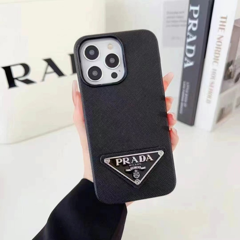 Prada iPhone17 15 16 pro max Case women men