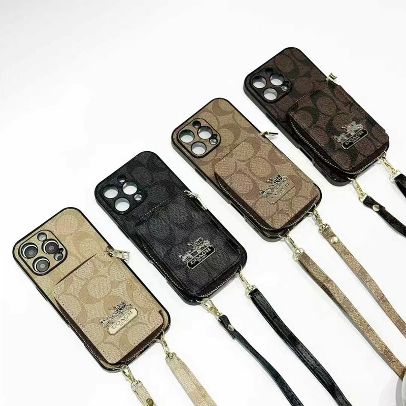 original Coach iPhone17 16 Pro Max 16e 17 plus case cover hülleFashion iPhone17 16 15 14 Brand Full Cover