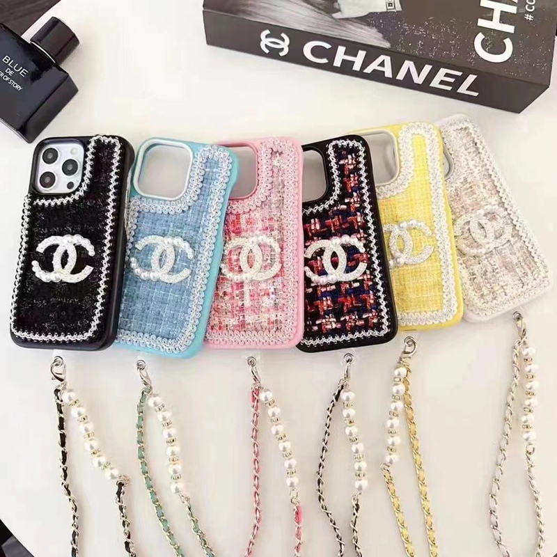 Chanel iPhone17 15 16 pro max Case women men Crossbody
