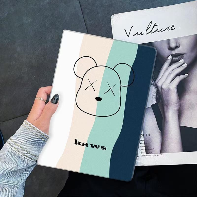 Kaws ipad air7 11inch 13inch 2025 6 5 4 3 case hulle