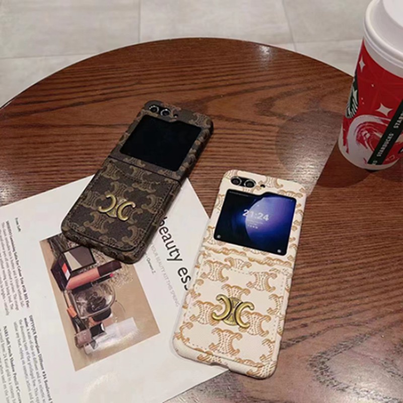 CELINE galaxy z flip4/5/6/7Case Custodia Hulle
