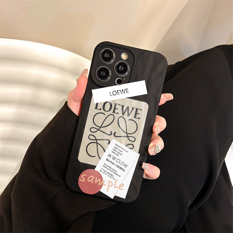 LOEWE iPhone 16 pro 17/16e 15 Pro Max Case women men