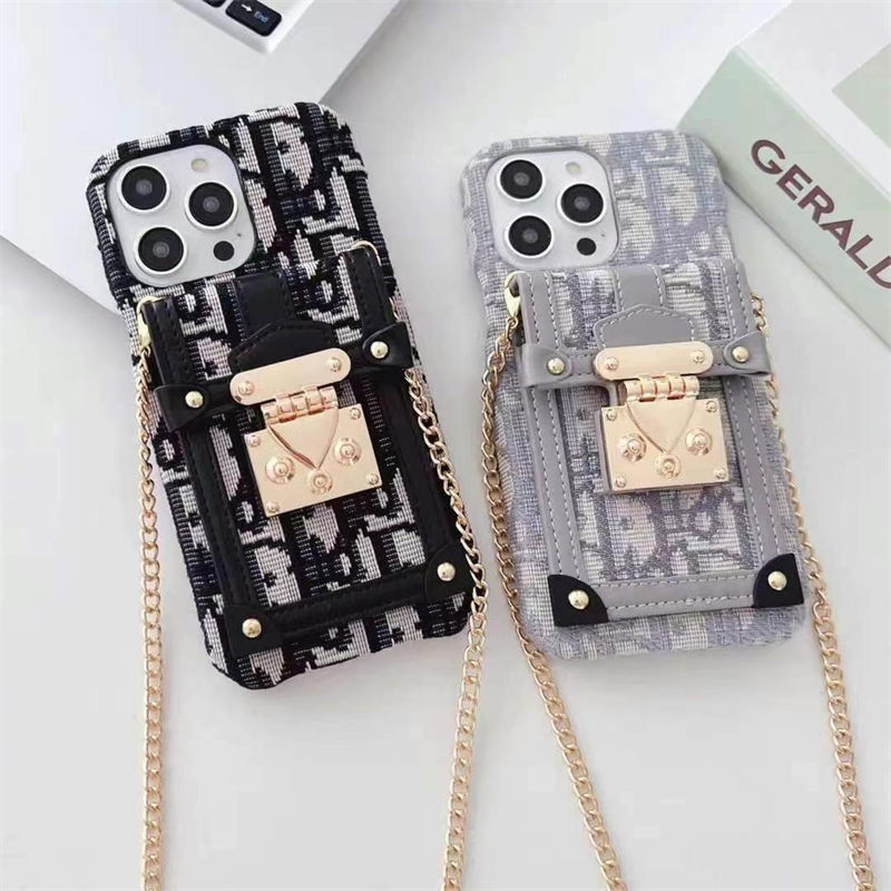 Dior iPhone17 16 Pro Max 16e 17 plus case Card Holder Purse women men