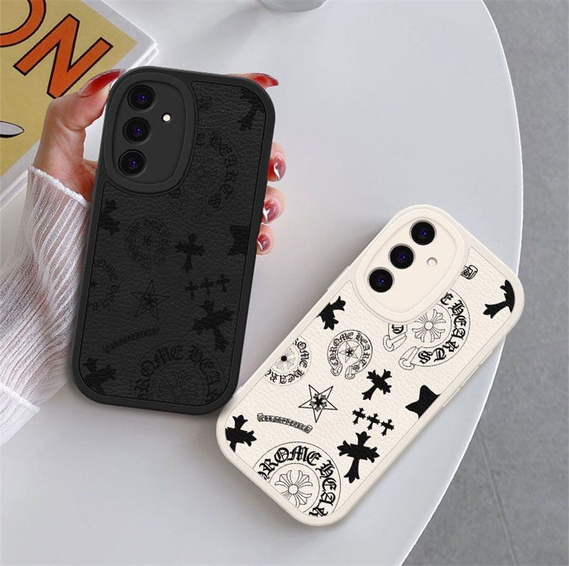 original brand Chrome Hearts iPhone17 16 galaxy s25 ultra s24 plus case