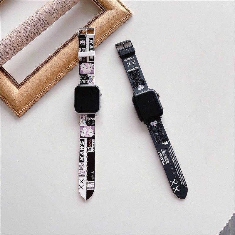Kaws apple watch series ultra ultra2 49mm belts bands wrist