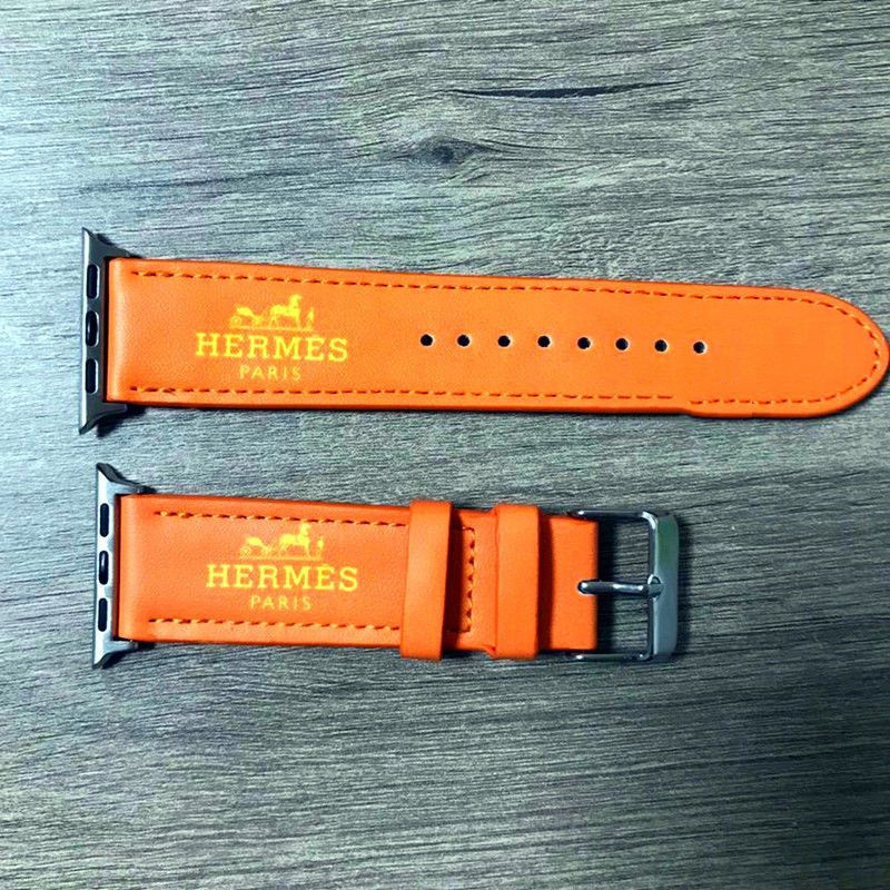 Hermes Apple Watch Series 10 9 46 mm 45mm bands women men Leather