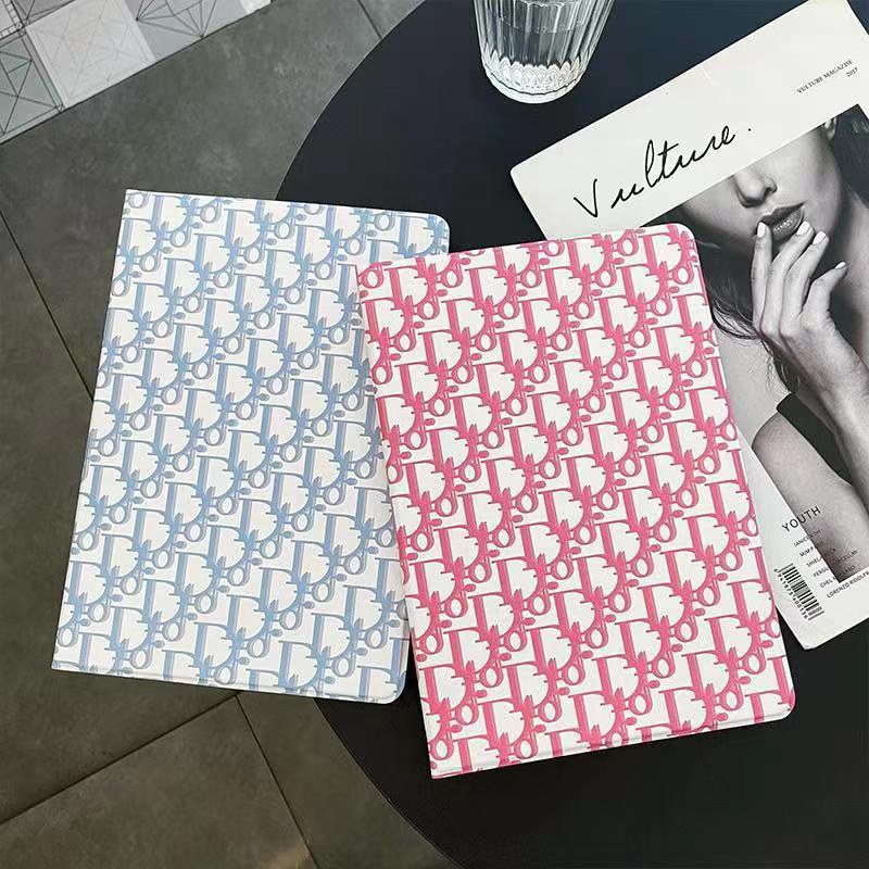 Dior ipad air7 11inch 13inch 2025 6 5 4 3 case hulle ipad pro 2024 Leather