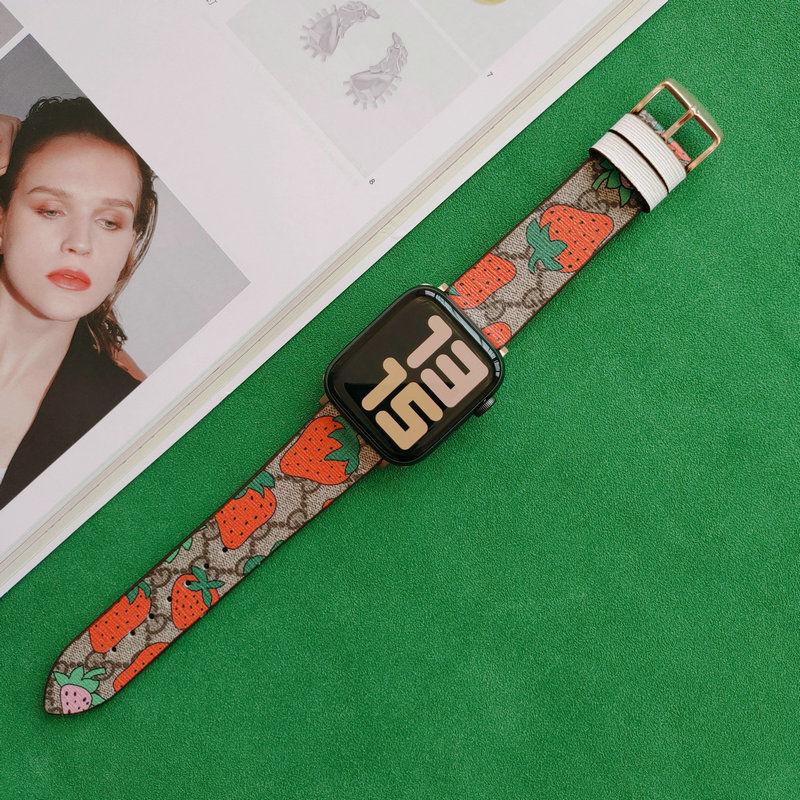 Lv Supreme Versace Gucci Hermes Burberry Apple Watch Series 10 9 46 mm 45mm bands women men