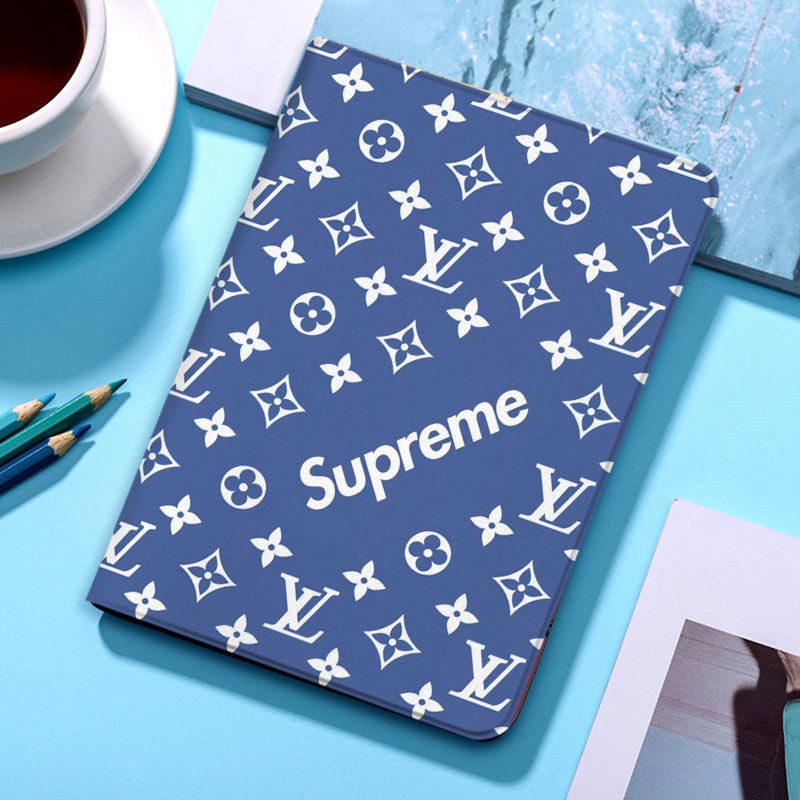louis vuitton Supreme ipad air7 11inch 13inch 2025 6 5 4 3 case hulle