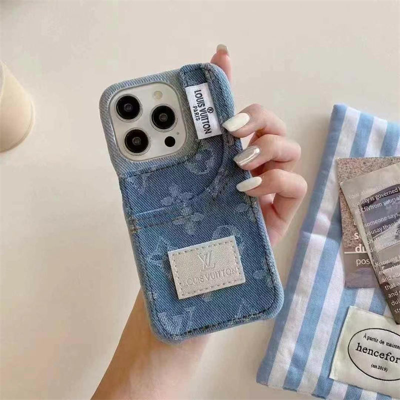 Fashion louis vuitton iPhone 16 pro 17/16e 15 Pro Max Case Card Holder women men