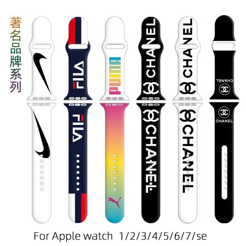Nike Adidas Chanel Galaxy Watch 6/6 Classic/5/4/4 Classic apple watch series ultra ultra2 49mm belts bands wrist