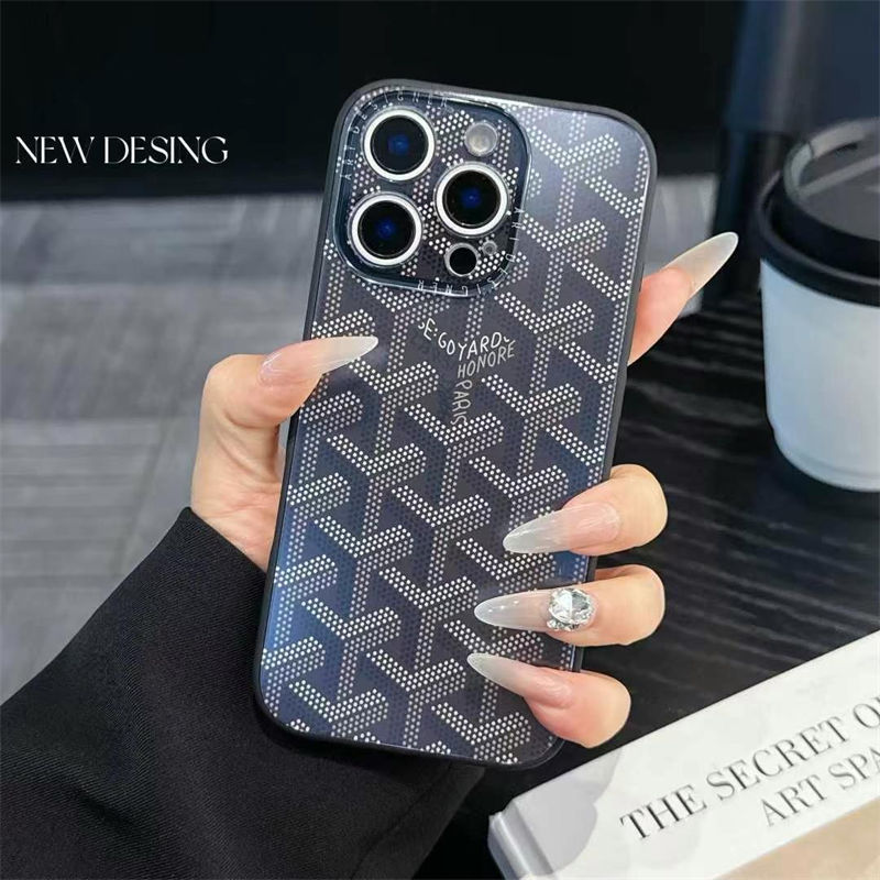 Goyard iPhone 16 pro 17/16e 15 Pro Max Case women men
