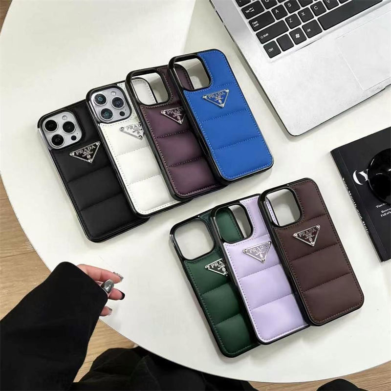 Prada iPhone17 16 Pro Max 16e 17 plus case cover