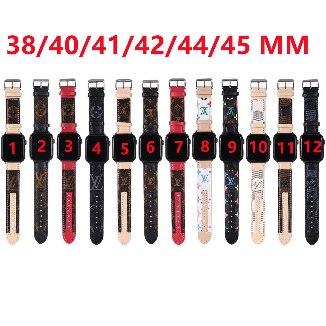 louis vuitton Apple Watch Series 10 9 46 mm 45mm bands women men