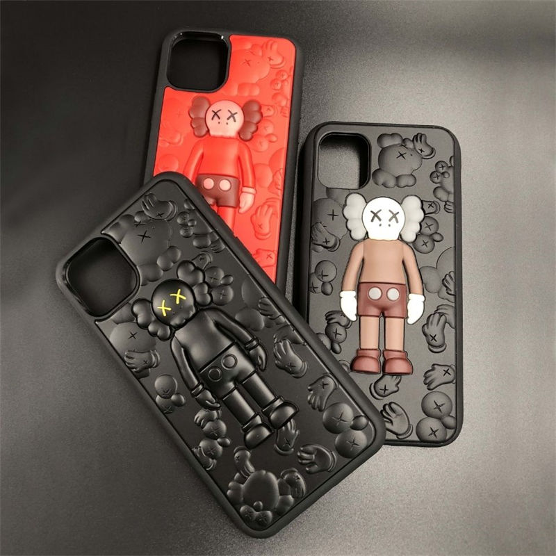 Kaws iPhone17 15 16 pro max Case women men