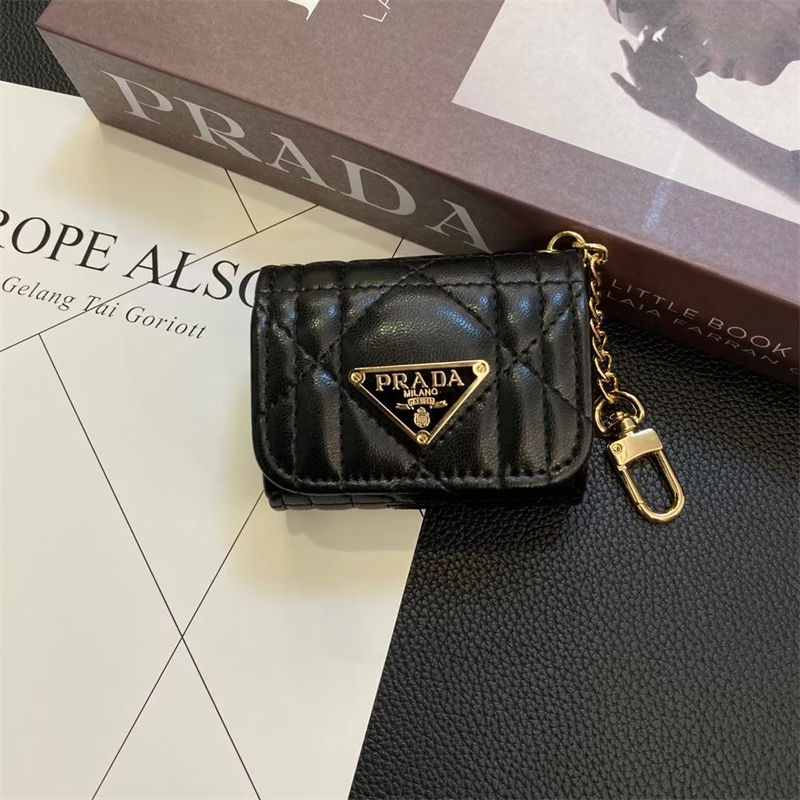 Prada  AirPods 4 3 2 pro2 Case leather airpods 4 pro2 Case