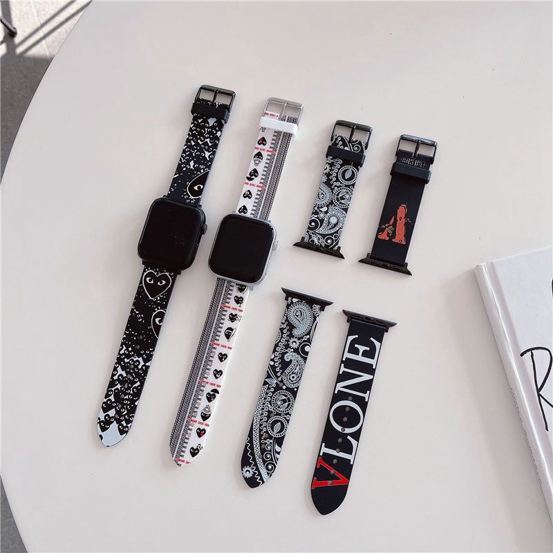 CDG Apple Watch Series 10 9 46 mm 45mm bands women