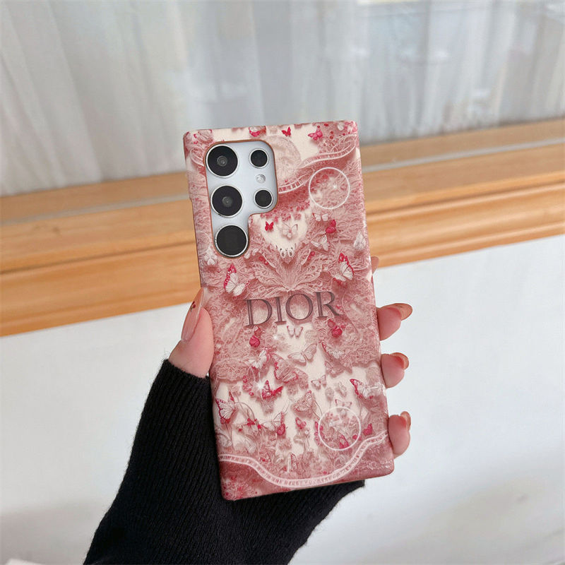 Dior iPhone17 16 galaxy s25 ultra s24 plus case