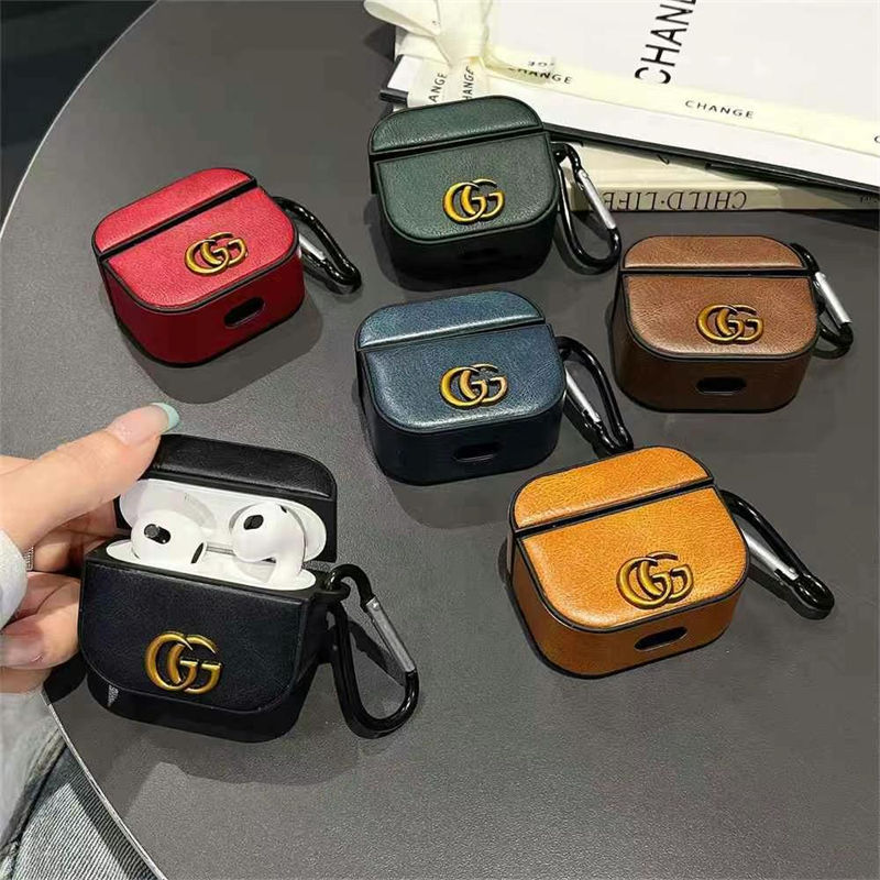 Gucci AirPods 4 3 2 pro2 Case leather 