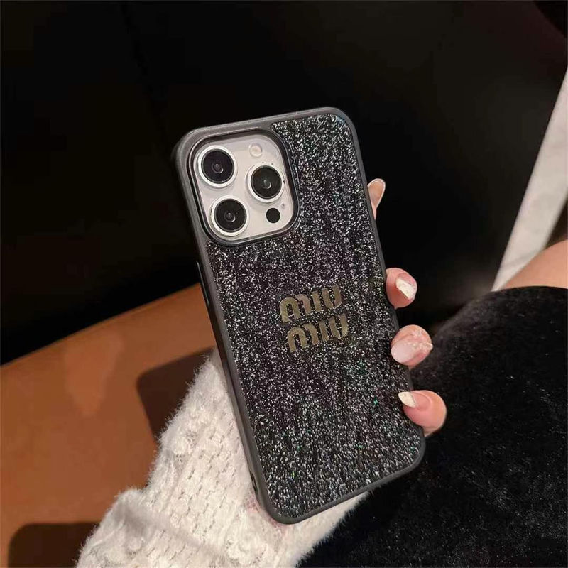 MiuMiu iPhone 17 16 plus 15 16 Pro max Case women men