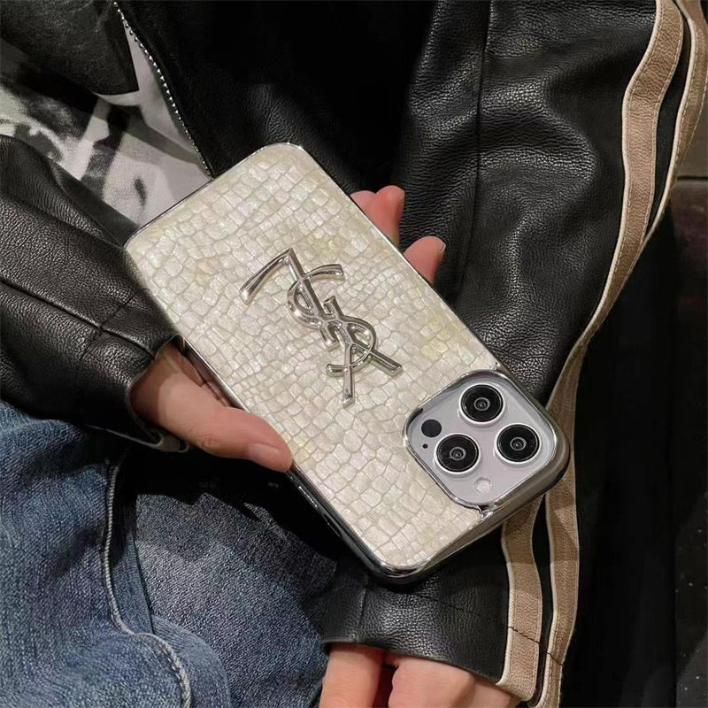 Ysl iPhone 16 pro 17/16e 15 Pro Max Case women men