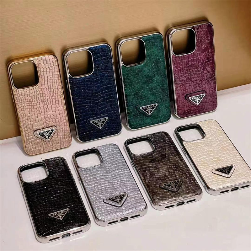 Fashion Prada iPhone17 16 15 14 Brand Full Cover ledertascheoriginal luxury fake case