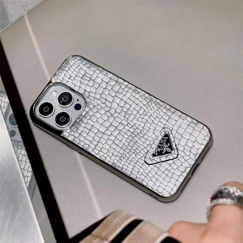 Luxury Prada iPhone 17 16 plus 15 16 Pro max Case women men
