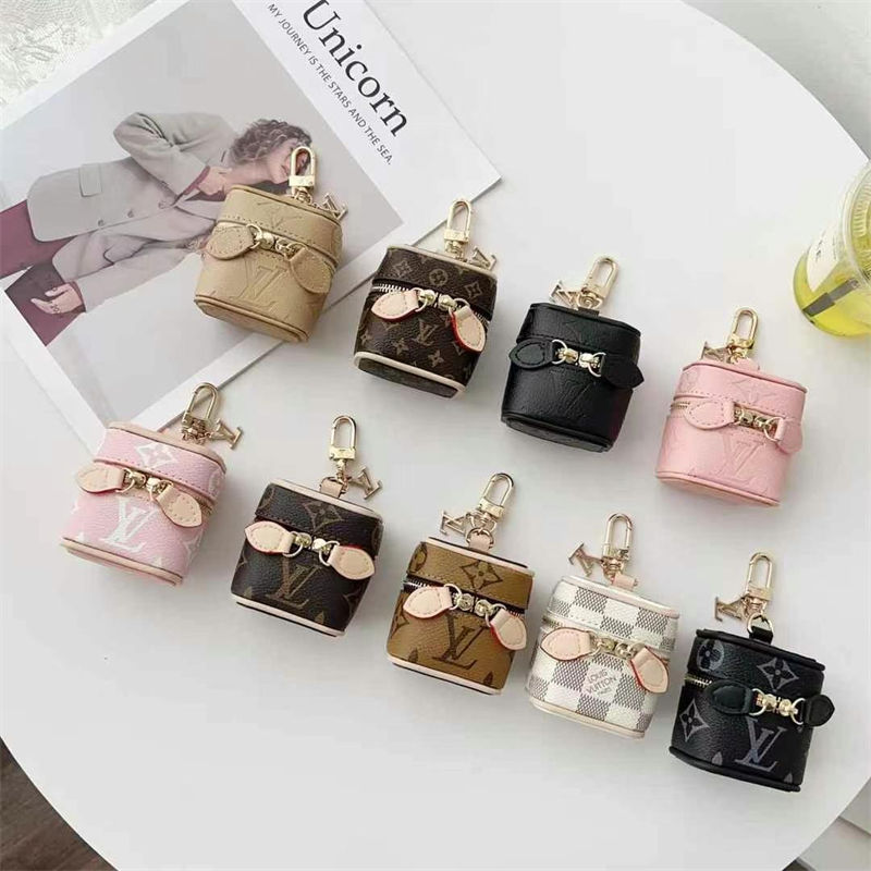 louis vuitton Galaxy Buds3 2 3 pro Case AirPods 4 3 2 pro2 Case leather Crossbody 