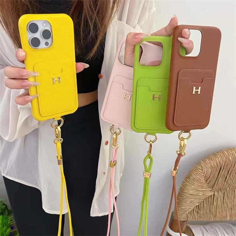 original Hermes iphone 17 16 Pro Max 16e 17 plus case Leather women men Card Holder ><br></p>