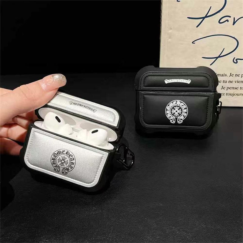Chrome Hearts Air Pods 4/3/2/1 Case  hülle coque men women