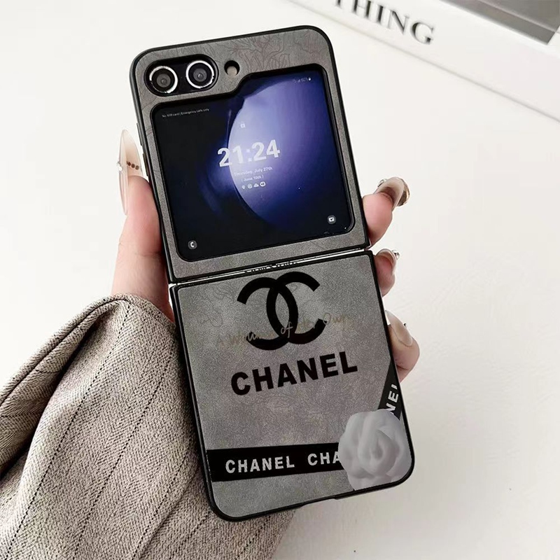 Chanel galaxy z flip4/5/6/7Case women men