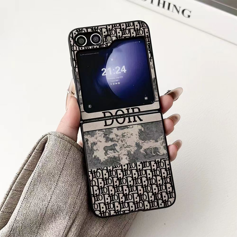 Luxury designer Dior galaxy z flip7 6 5case