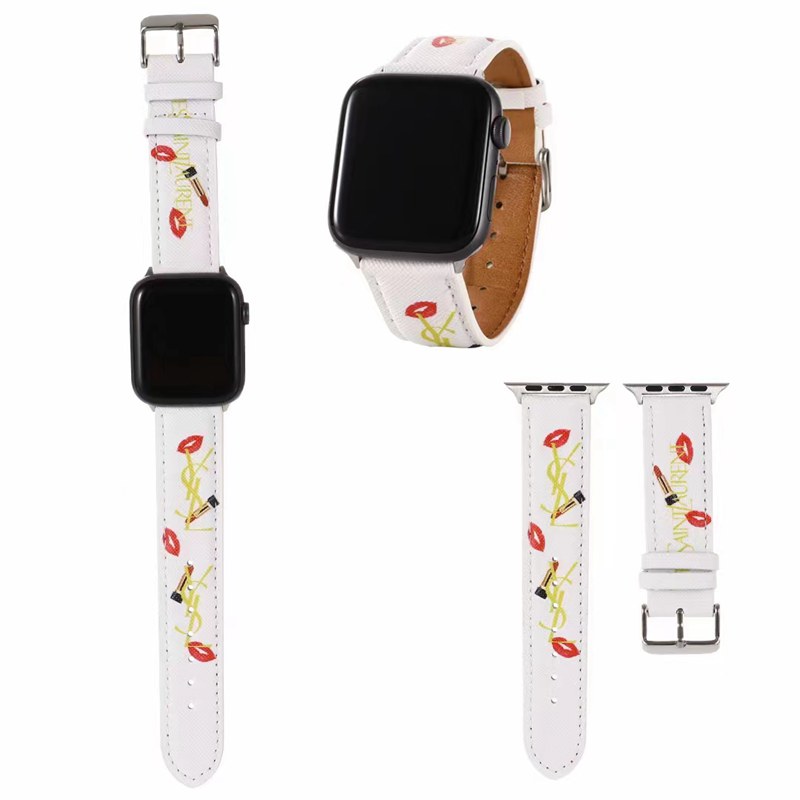 Ysl Apple Watch Series 10 9 8 46 mm 45mm bands women men