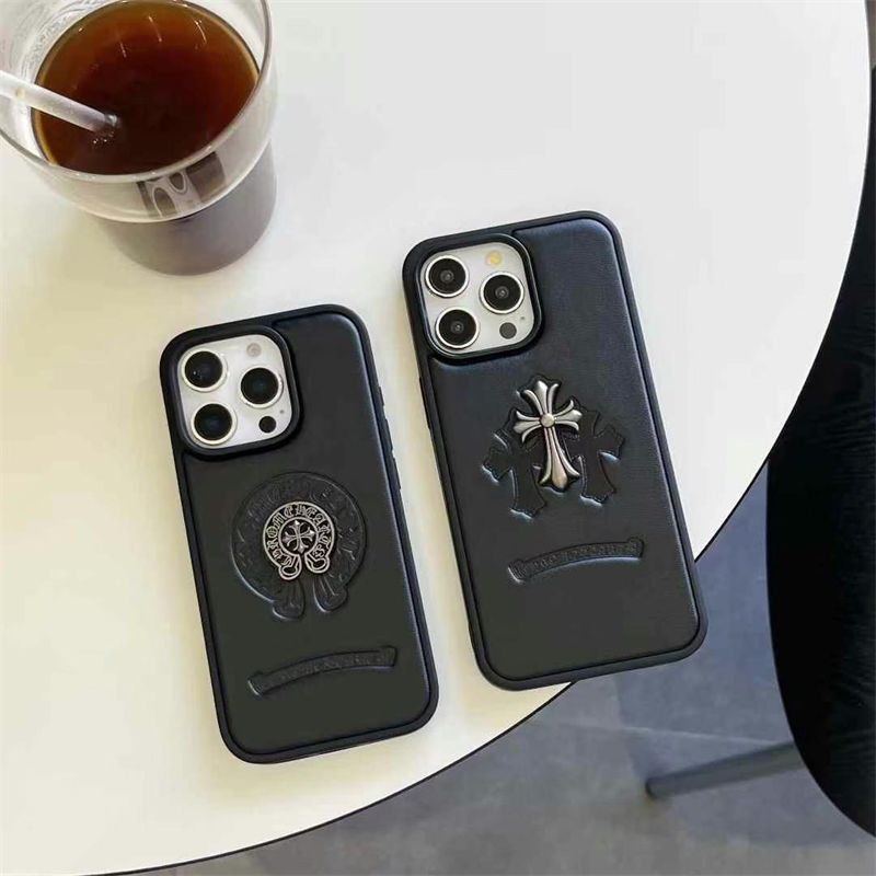 Chrome Hearts iPhone17 16 Pro Max 16e 17 plus case