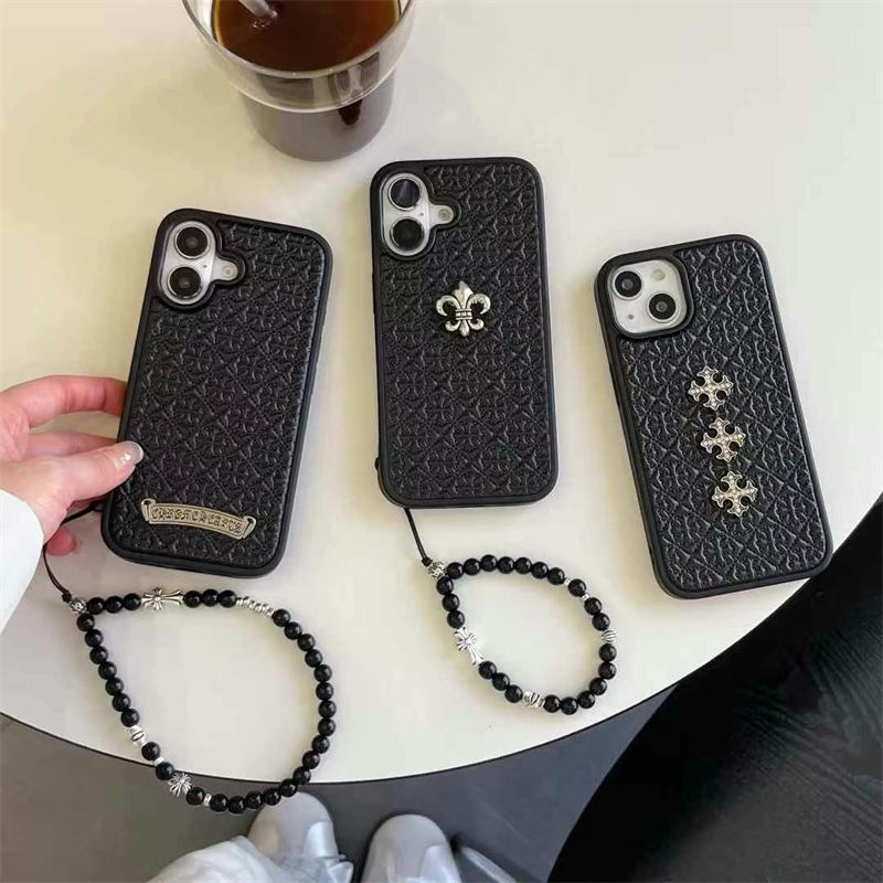 original Chrome Hearts iPhone17 16 Pro Max 16e 17 plus case