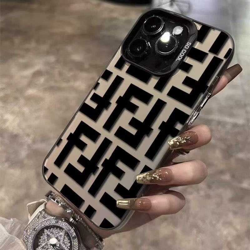Fashion Fendi samsung s25 plus s24 iPhone17 16 15 14 Brand Full Cover