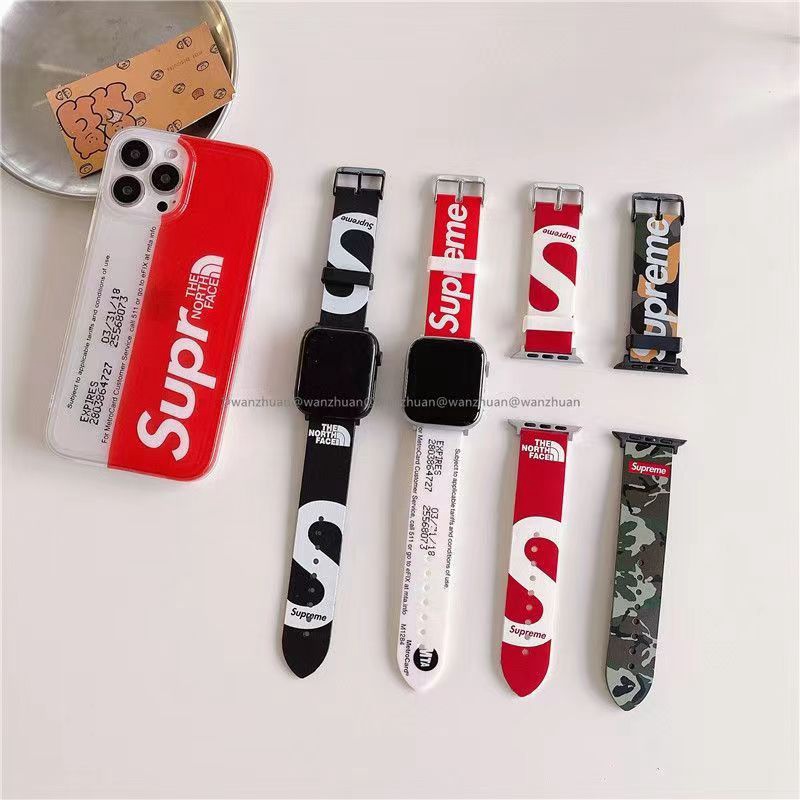 Supreme apple watch series ultra ultra2 49mm belts bands