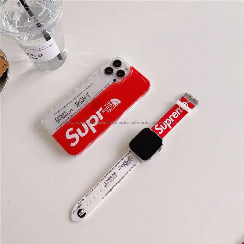 Supreme apple watch s10/9/8/se2/ultra 2 49mm 44mm Sport Band lady men