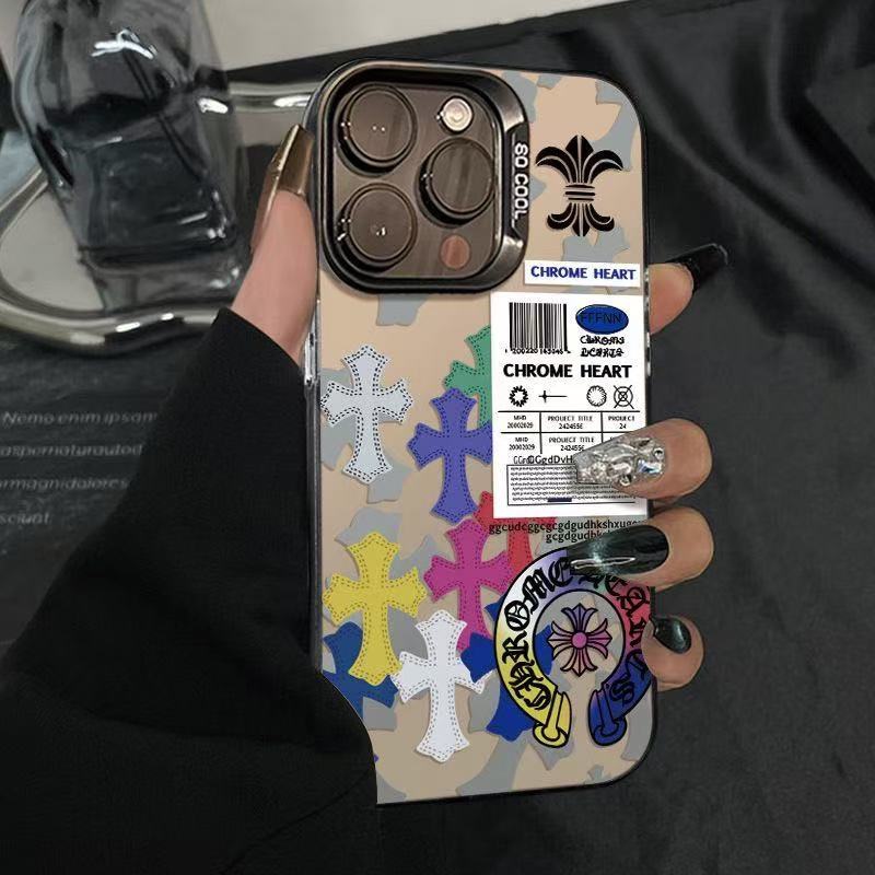 Chrome Hearts iPhone17 16 galaxy s25 ultra s24 plus case