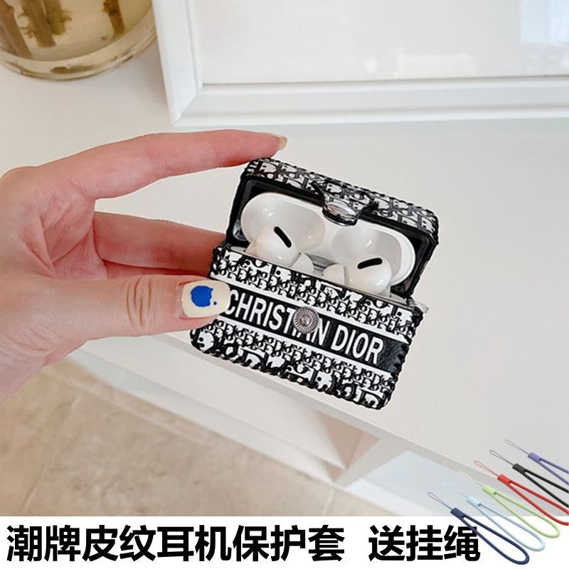 Dior AirPods 4 3 2 pro2 Case leather Dior AirPods 4 pro2 Replacement Cover