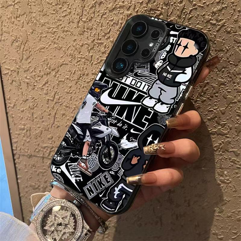 Fashion Nike samsung s25 plus s24 iPhone17 16 15 14 Brand Full Cover