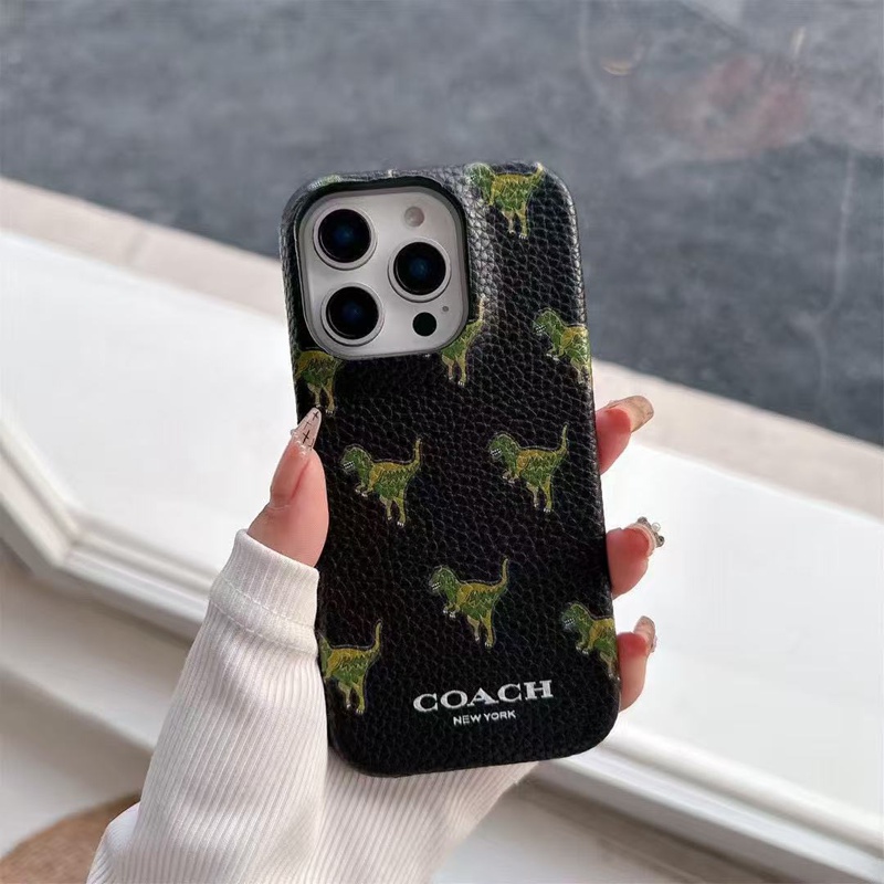 Coach iPhone 16 pro 17air/16e 15 Pro Max Case