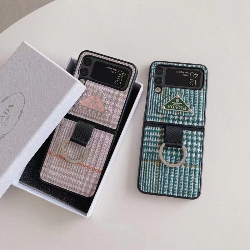Luxury Prada galaxy z flip 6 5 7 3 4 Case 